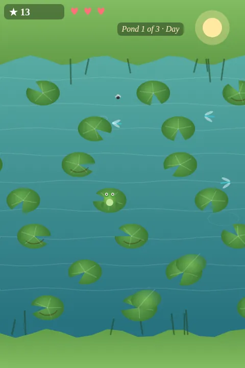 Lily Hop — Heron's Marsh