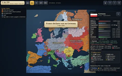 Ashfront: Europe 1939