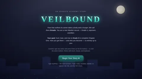 VEILBOUND — an Ashgate Academy story